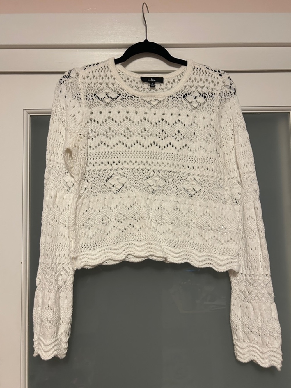 Lulus crochet top